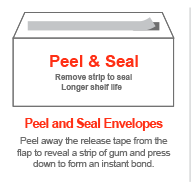 Peel & Seal Envelopes