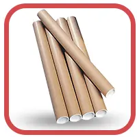 Brown Kraft A4 Postal Mailing Tube