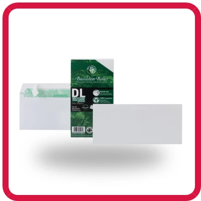 Basildon Bond DL Envelopes Wallet Peel and Seal 120gsm