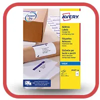 Avery QuickDry Inkjet Address Labels