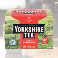 Yorkshire Tea Bags (Pack of 100) 