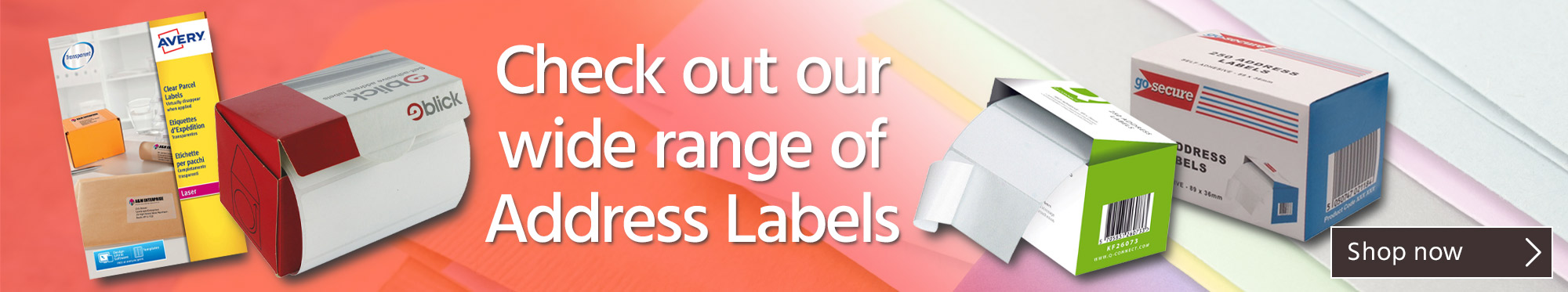 Check Out Our Wide Range of Address Labels