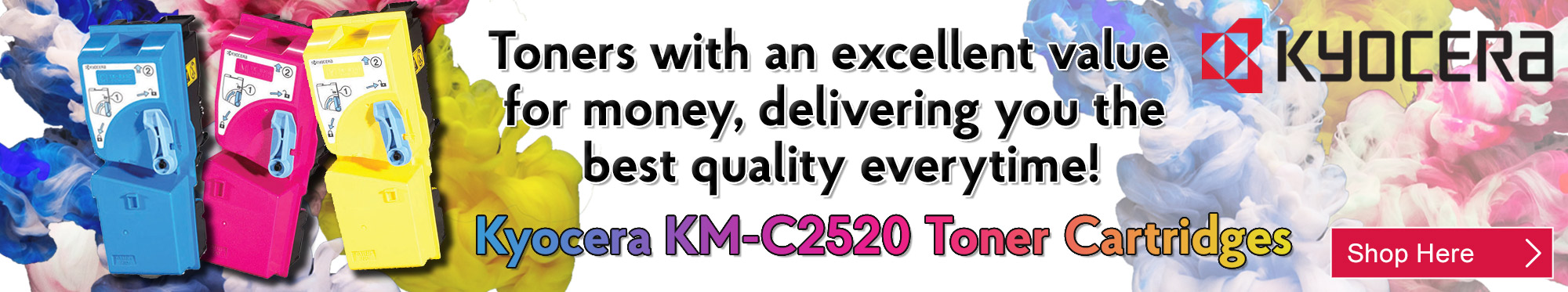 Kyocera KM-C2520 Toner Cartridges