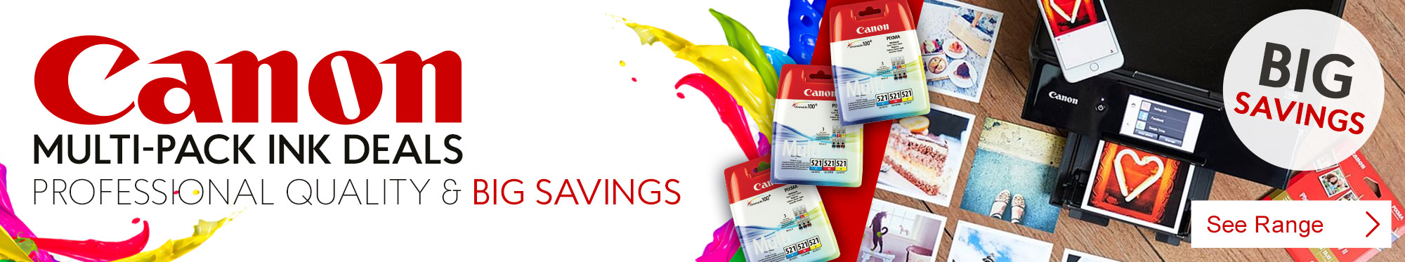 Great Deals on Canon Ink Multipacks