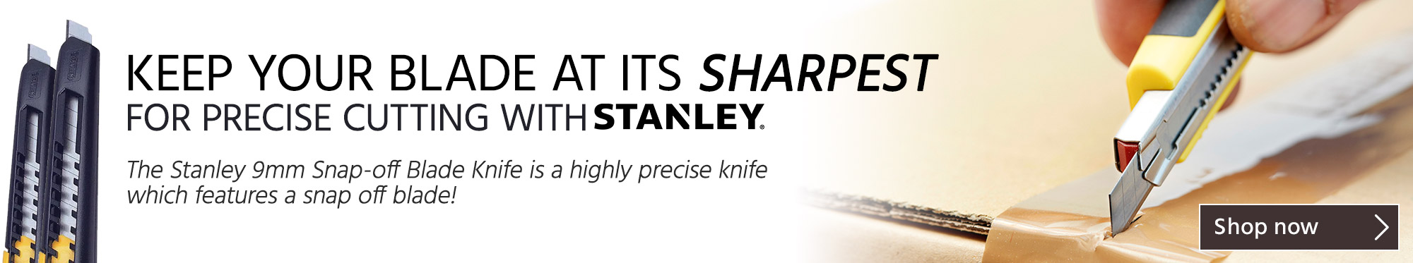 Precise Cutting with Stanley