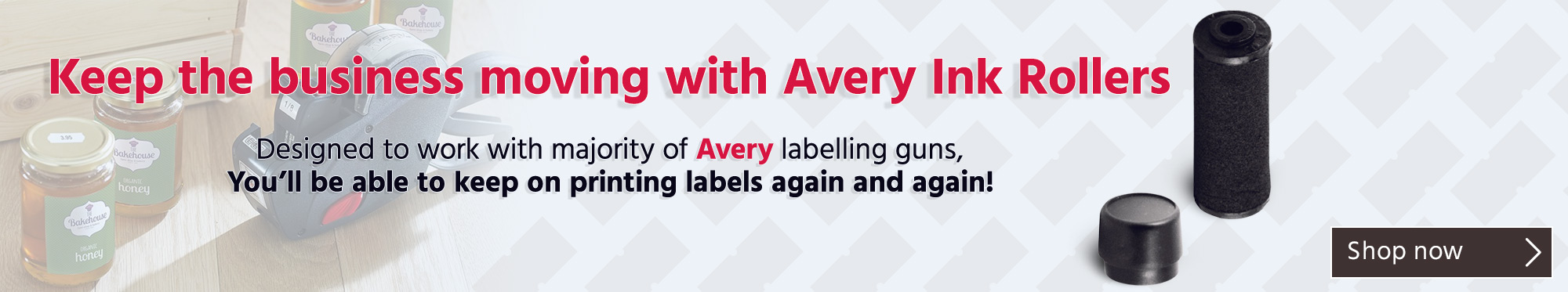 Keep Business Moving with Avery Ink Rollers