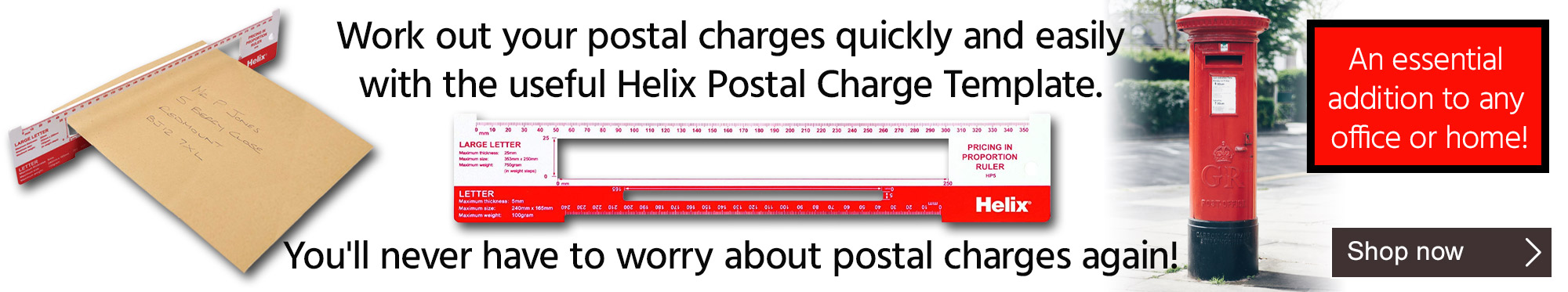 Never Worry About Postal Charges Again