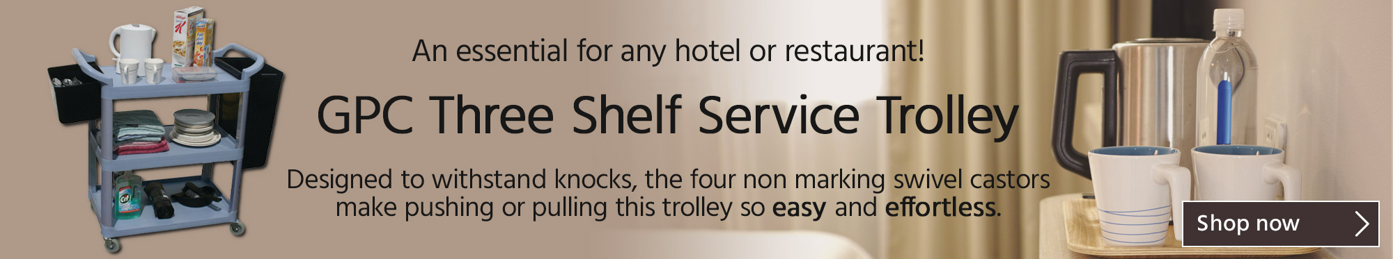 An Essential Trolley For Any Hotel or Restaurant