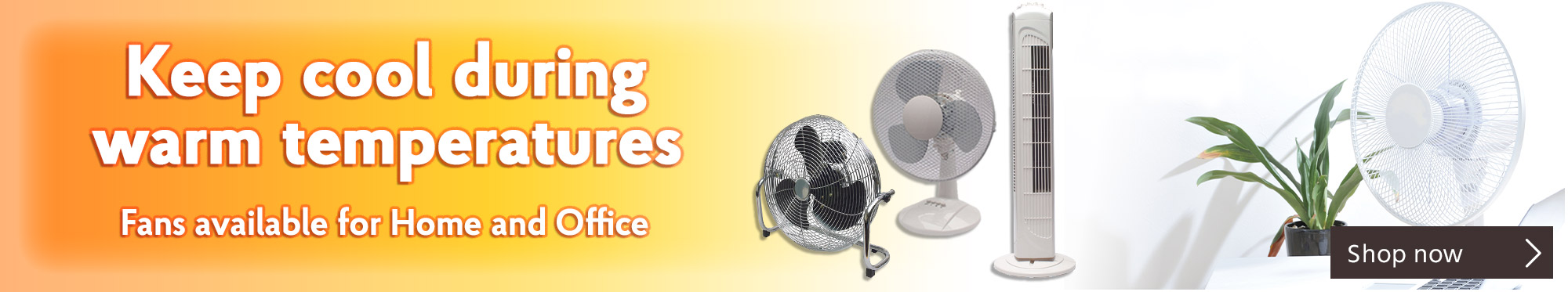 Fans Available for Home and Office