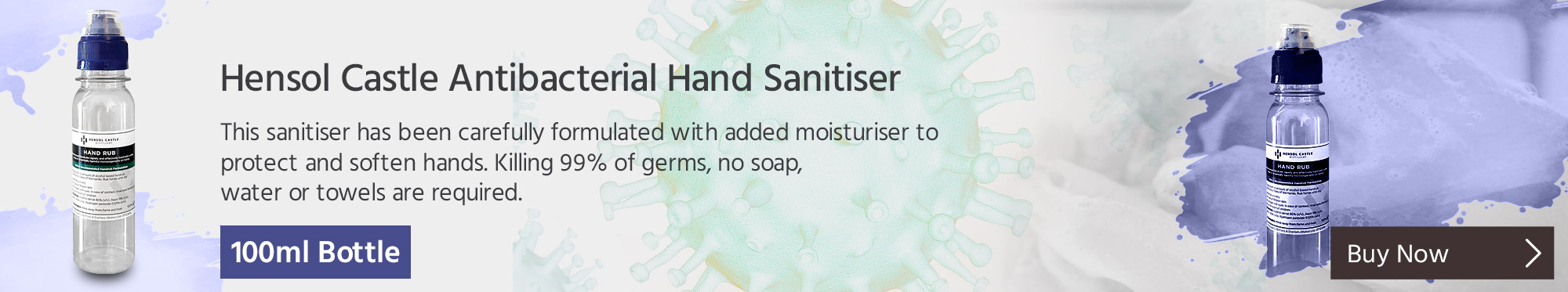 Hensol Castle Antibacterial Hand Sanitiser 