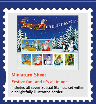 Christmas 2012 Stamps