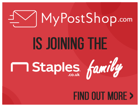 MyPostShop.com is joining the Staples.co.uk Family